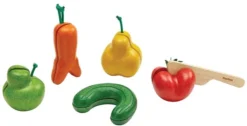 Plan Toys PlanToys Holzspielzeug Schiefes Obst & Gemüse -Schleich Verkaufe 3495 2