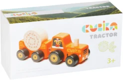 Cubika 15351 15351-Tractor De Madera Kinderspielzeug Aus Holz, Mehrfarbig -Schleich Verkaufe 4823056515351 1
