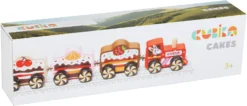 Cubika 15382 15351-Tren Pastelería De Madera Kinderspielzeug Aus Holz, Mehrfarbig 7 Cubika 15382 15351-Tren Pastelería De Madera Kinderspielzeug Aus Holz, Mehrfarbig -Schleich Verkaufe 4823056515382