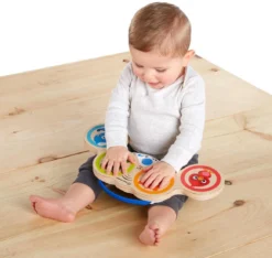 Baby Einstein Hape Magic Touch Trommel, Hochwertiges Musikspielzeug Aus Holz, Ab 6 Monaten -Schleich Verkaufe 6943478024861 1