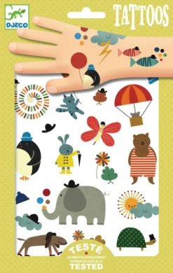 Djeco Abzieh-Tattoos Tiere