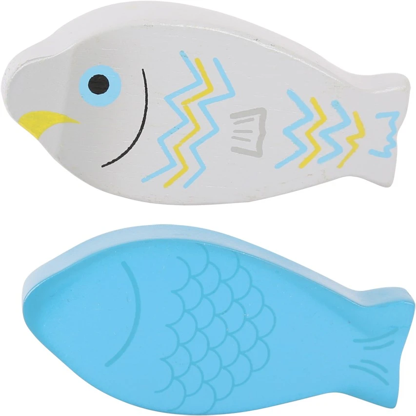 BigJigs Holzküche Zubehör Fisch, Stück 1 BigJigs Holzküche Zubehör Fisch, Stück