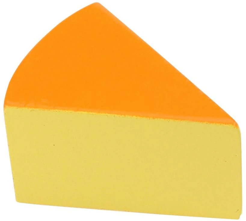 BigJigs Holzküche Zubehör Käse, Stück 1 BigJigs Holzküche Zubehör Käse, Stück