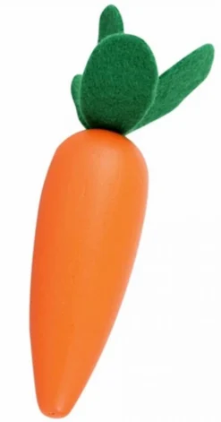 BigJigs Holzküche Zubehör Karotte, Stück