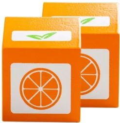 BigJigs Holzküche Zubehör Orangensaft, Stück