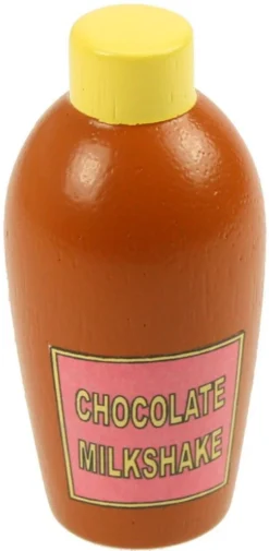 BigJigs Holzküche Zubehör Schokoladenmilchshake, Stück