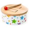 Bigjigs Spielzeug Kinderholztrommel - Kindermusikinstrumente