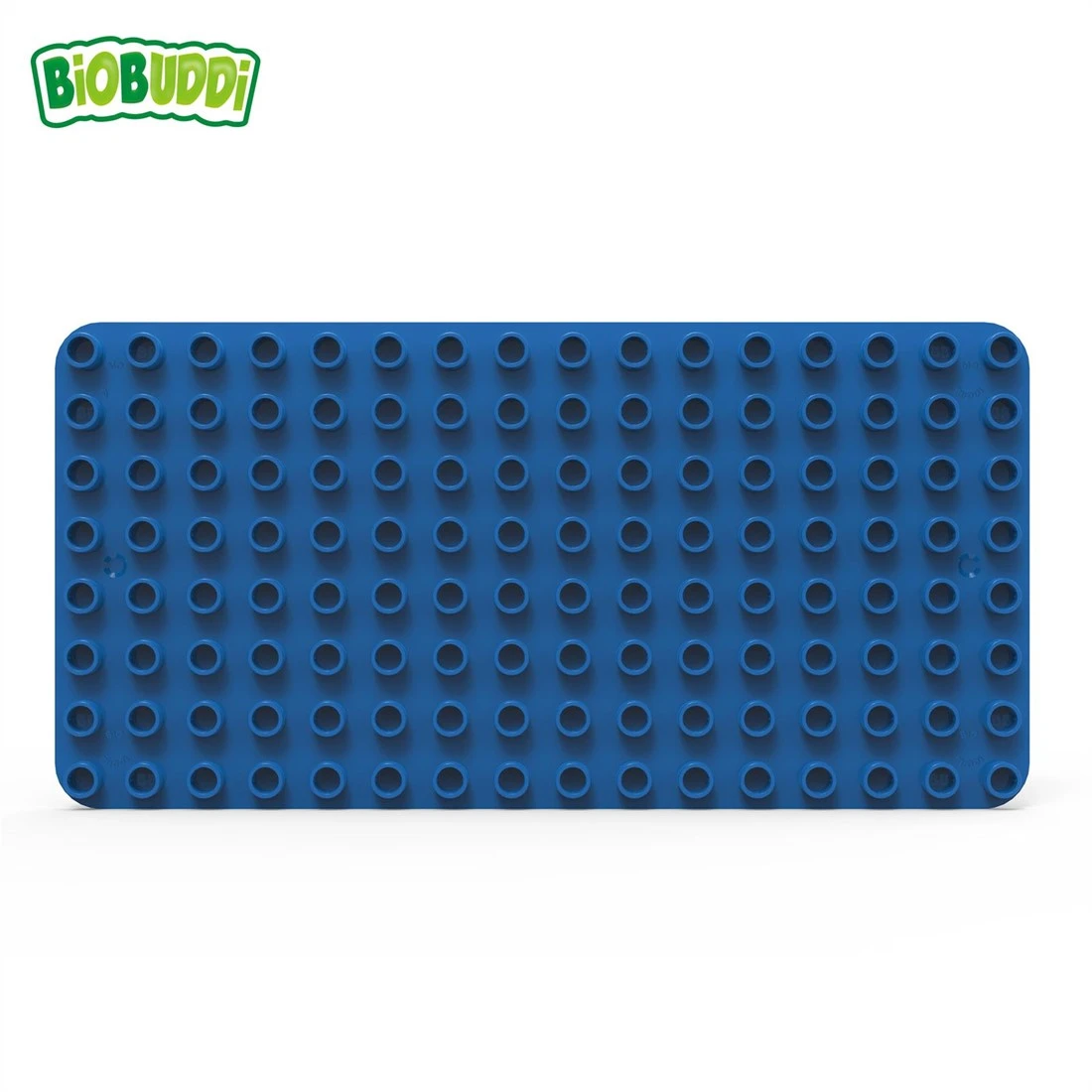 BiOBUDDi BB-0017 BLUE Building Toy Accessory Grundplatte Blau 2 BiOBUDDi BB-0017 BLUE Building Toy Accessory Grundplatte Blau – Bild 2