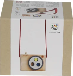 Plan Toys PlanToys Holzspielzeug Farbige Schnappkamera -Schleich Verkaufe box 5450 colored snap camera 2