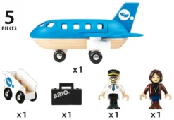 BRIO Blaues Flugzeug -Schleich Verkaufe brio blaues flugzeug 3