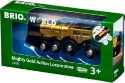 BRIO BRIO Goldene Batterielok Mit Licht Und Sound