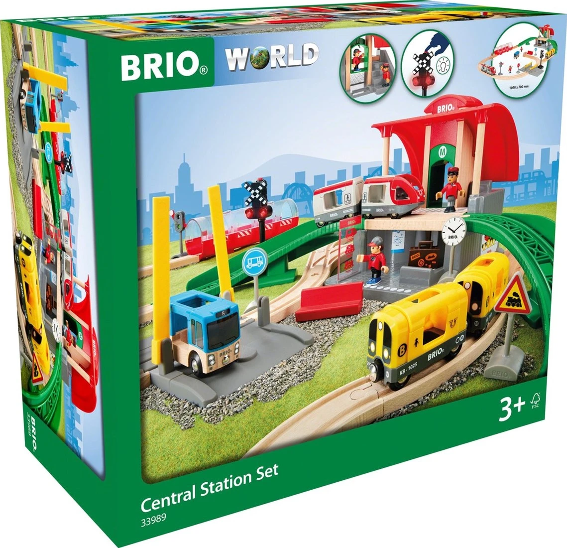BRIO BRIO Großes City Bahnhof Set 1 BRIO BRIO Großes City Bahnhof Set