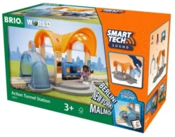 BRIO Smart Tech Sound Bahnhof Mit Action Tunnel -Schleich Verkaufe brio smart tech sound bahnhof mit action tunnel 3