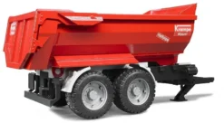 Bruder 02225 - Krampe Tandem-Halfpipe-Kippanhänger