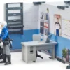 Bruder Bworld Politiekantoor, -cel En -motorfiets (62732)