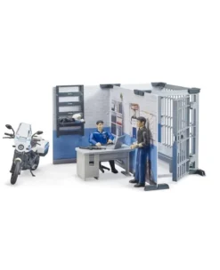 Bruder Bworld Politiekantoor, -cel En -motorfiets (62732) -Schleich Verkaufe bruder bworld politiekantoor cel en motorfiets 62732 3