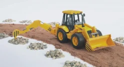 BRUDER JCB 4CX Backhoe Loader Spielzeugfahrzeug -Schleich Verkaufe bruder jcb 4cx baggerlader 2428 1