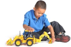 BRUDER JCB 4CX Backhoe Loader Spielzeugfahrzeug -Schleich Verkaufe bruder jcb 4cx baggerlader 2428 2
