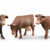 Bruder Kuh Braun (unterschiedliche Kopfstellungen, Sortiert) - 2308