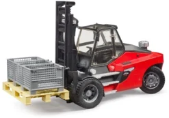 Bruder Linde HT160 Heftruck Met Pallet En 3 Boxen (02513) -Schleich Verkaufe bruder linde ht160 heftruck met pallet en 3 boxen 02513 3