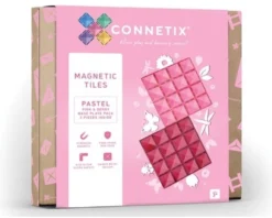 Connetix 2 Pc Base Pink Berry