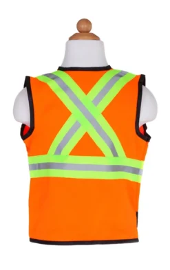 Great Pretenders Creative Education 81505 Pretenders Bauarbeiter Set Mit Zubehör Im Kleidersack Inkl. Arbeitsweste, Hartemütze, Maske, Hammer, Säge & Schraubendreher, Größe 5-6