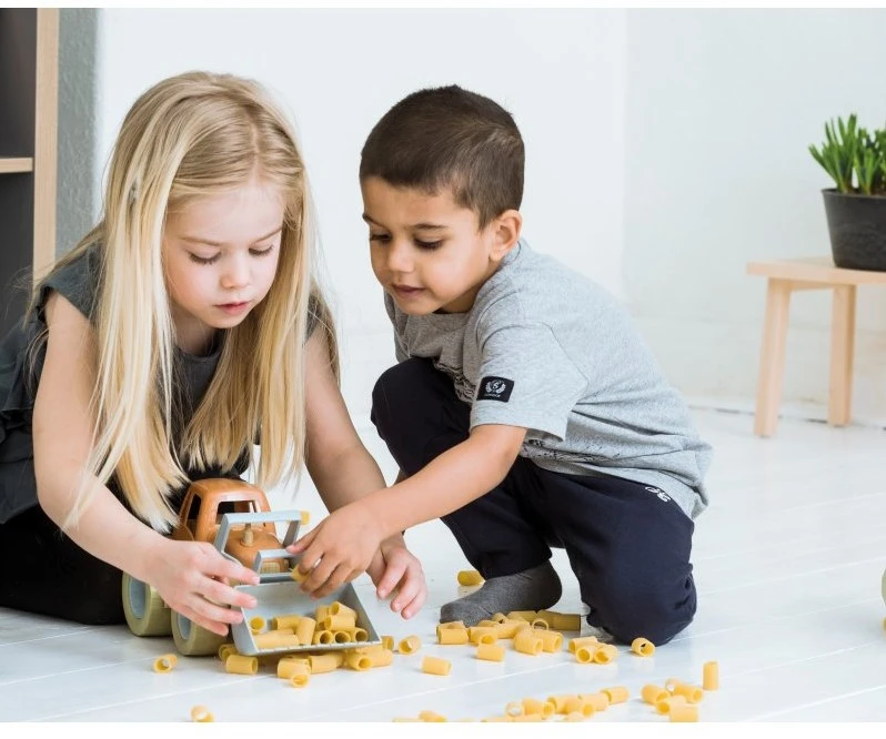 Dantoy Bio Traktor Mit Frontlader - 6 Stück 4 Dantoy Bio Traktor Mit Frontlader - 6 Stück – Bild 4