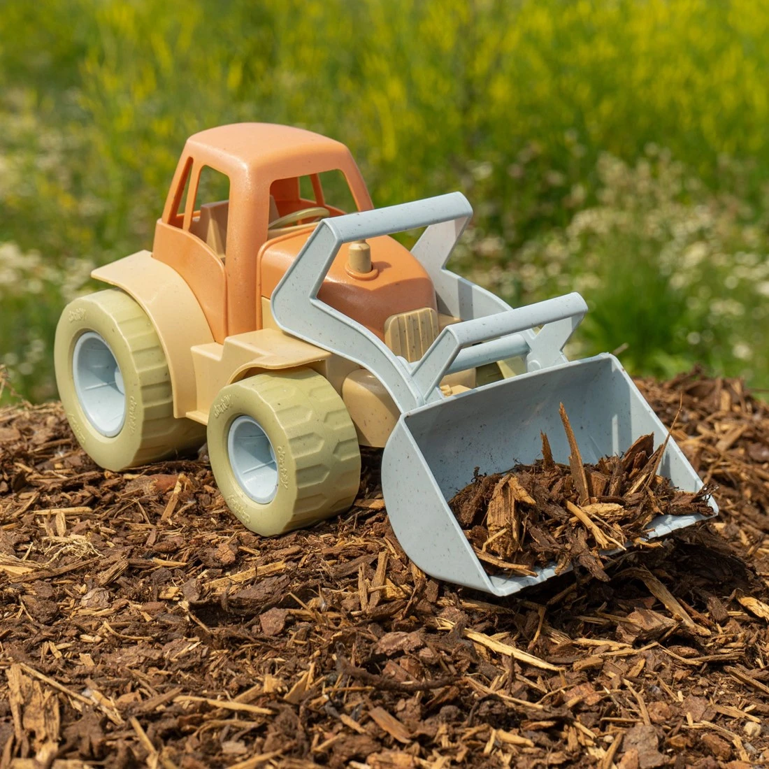 Dantoy Bio Traktor Mit Frontlader - 6 Stück 3 Dantoy Bio Traktor Mit Frontlader - 6 Stück – Bild 3