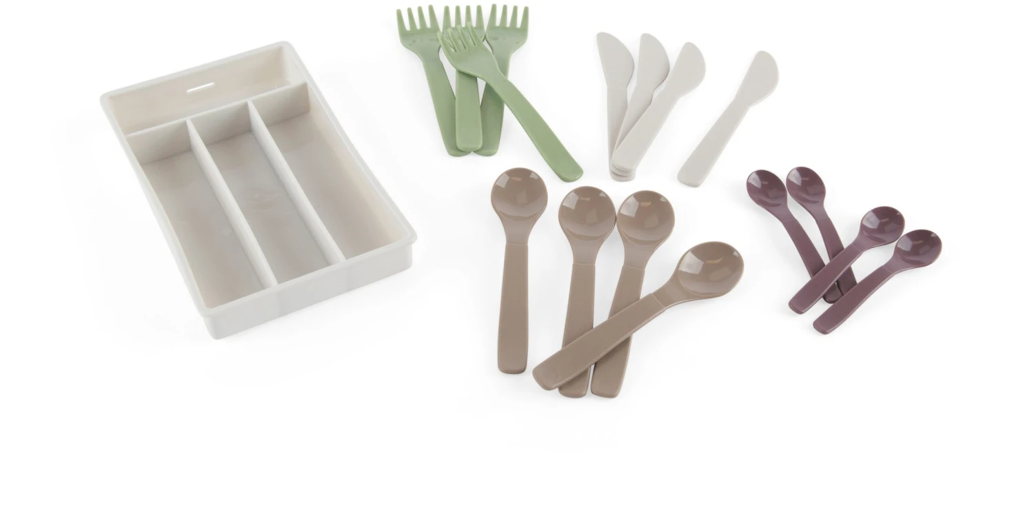 Dantoy Green Garden Bestekset - 17-delig 1 Dantoy Green Garden Bestekset - 17-delig