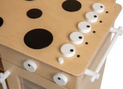 Van Dijk Toys Keuken XL - Naturel Met Wit 10 Van Dijk Toys Keuken XL - Naturel Met Wit -Schleich Verkaufe detail kookplaat 2