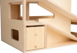 Van Dijk Toys Garage 2 Verdiepingen En Lift - Naturel -Schleich Verkaufe detail lift 1