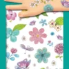 Djeco DJ09585 - Tattoos - Fair Flowers Of The Field