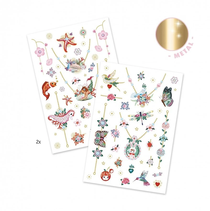 Djeco DJ09586 Tattoos, Gemischt 2 Djeco DJ09586 Tattoos, Gemischt – Bild 2