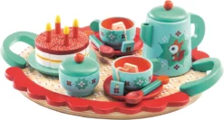 Djeco Holzküche Zubehör Teegeschirr Fuchs