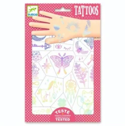 Djeco Kinder-Tattoos Lucky Charms, 50 Tattoos