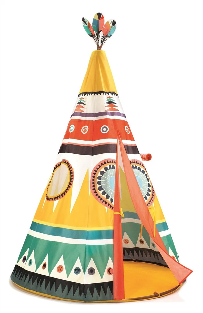 Djeco Spielzelt Zimmerzelt Teepee 1 Djeco Spielzelt Zimmerzelt Teepee
