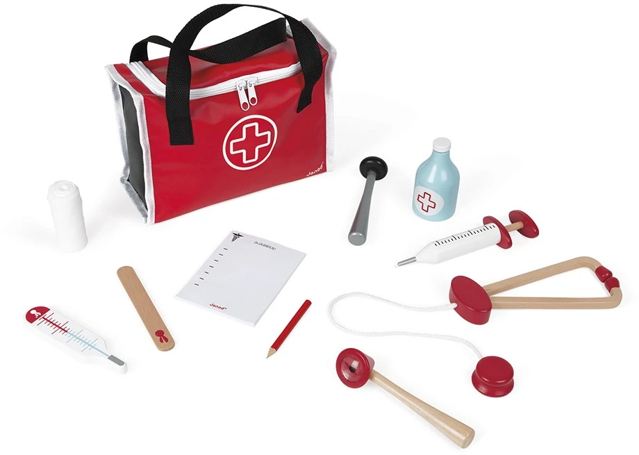Janod Doktortasche (Inkl. 10 Teile Zubehör) 1 Janod Doktortasche (Inkl. 10 Teile Zubehör)