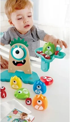 Hape E0511 Monster-Waage Lernspielzeug, Erstes Zählen Und Rechnen, Ab 3 Jahren -Schleich Verkaufe e0511 2
