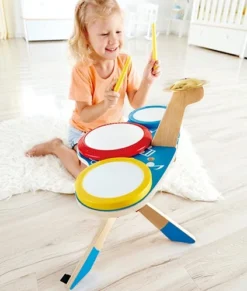 Hape E0613 Schlagzeug Und Becken, Mehrfarbig -Schleich Verkaufe e0613 1