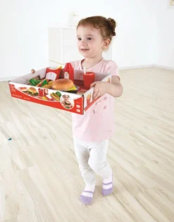 Hape E3160 - Fastfood-Set, Küchenspielzeug -Schleich Verkaufe e3160