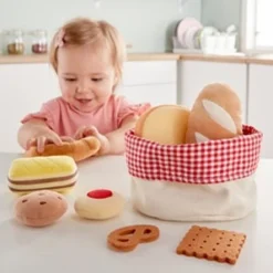 Hape E3168 Brotkörbchen Zubehör Für Kinderküchen Und Kaufmannsladen, Ab 18 Monaten -Schleich Verkaufe e3168 1