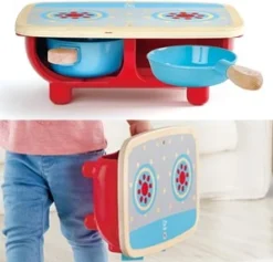 Hape E3170 Küchenset Herd Zubehör Für Kinderküchen, Ab 18 Monaten -Schleich Verkaufe e3170 1