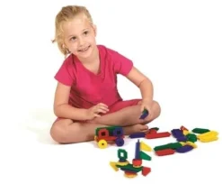 Edushape Magischer Brix Jumbo-Satz - 140 Stück