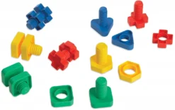 Edushape Muttern Und Schrauben - 144 Stück