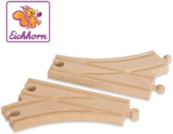 Eichhorn Bahn Weichen 2-tlg.