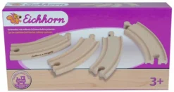 Eichhorn Kurze Gebogene Schienen 4-tlg.