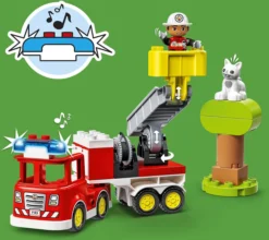 LEGO DUPLO Stadt - Feuerwehrauto 10969 -Schleich Verkaufe extra afbeelding voor 5702017153650 1