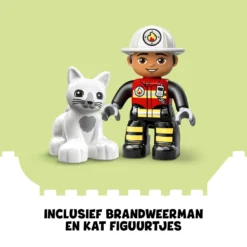 LEGO DUPLO Stadt - Feuerwehrauto 10969 -Schleich Verkaufe extra afbeelding voor 5702017153650 10