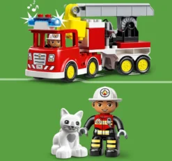 LEGO DUPLO Stadt - Feuerwehrauto 10969 -Schleich Verkaufe extra afbeelding voor 5702017153650 2