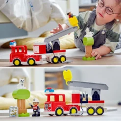 LEGO DUPLO Stadt - Feuerwehrauto 10969 -Schleich Verkaufe extra afbeelding voor 5702017153650 5
